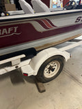 1986 SmokerCraft fishing boat 16ft and 60 hp motor