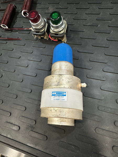 Jennings Vacuum Capacitor. 12 - 500 pf