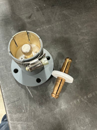coax 1 5/8 adapter to line section with bullet