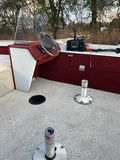 1986 SmokerCraft fishing boat 16ft and 60 hp motor