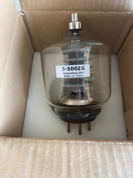 3-500ZG Greenstone Vacuum Tube