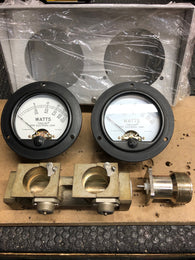 Dual line section with  Meters and cabinet