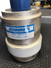Vacuum Variable Capacitor  25 - 1000 PF  @ 7.500 Volts