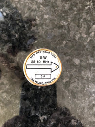 5 Watt Bird Slug 5A 25-60 Mhz