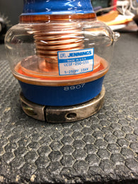 Jennings vacuum cap 5- 250pf with mount